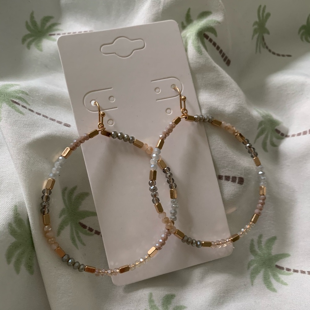 Brand new beaded earrings!!